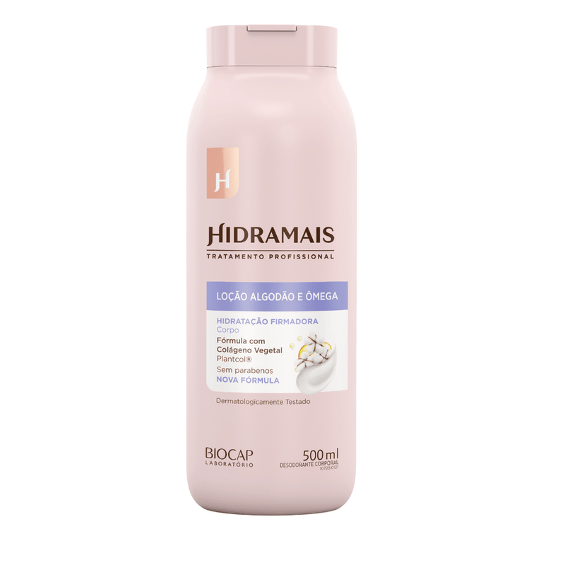 Loção Algodão e Ômega 500ml