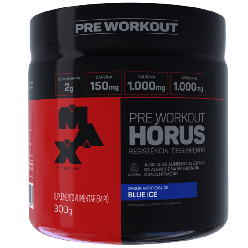 Pré Treino Horus Sabor Blue Ice - 300g