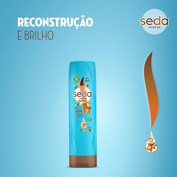 Condicionador Seda Bomba De Argan 325ml