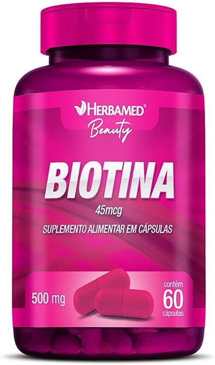 Biotina 500mg 60cap Herbamed