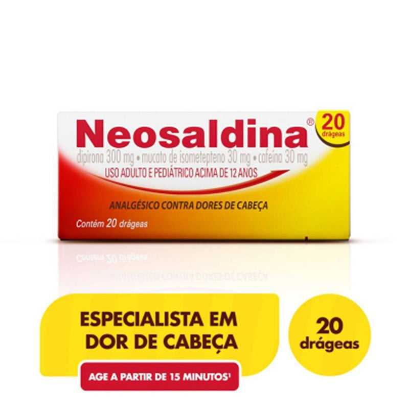 Neosaldina 20 Drágeas
