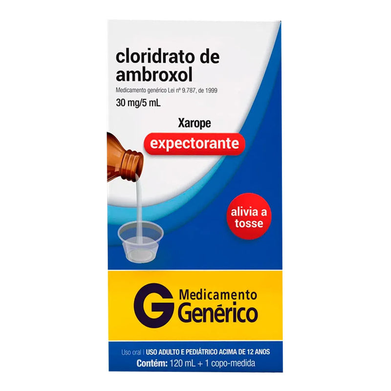 Xarope Ambroxol Adulto Genérico 6mg/ml Cimed 120ml