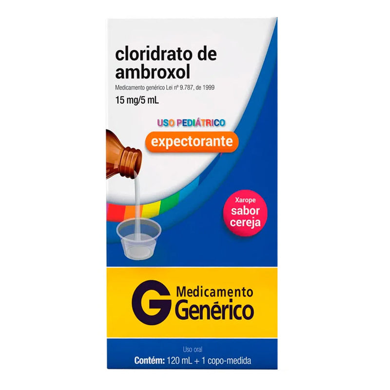 Xarope Ambroxol Pediátrico Genérico 3mg/ml Cimed 120ml
