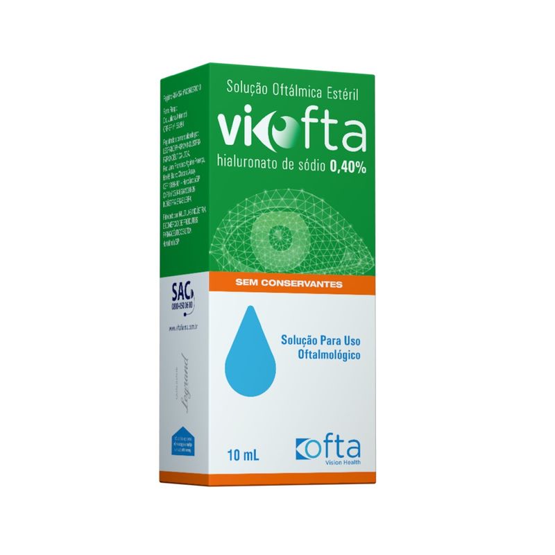 Viofta 0,40% Legrand 10ml Solução Oftálmica