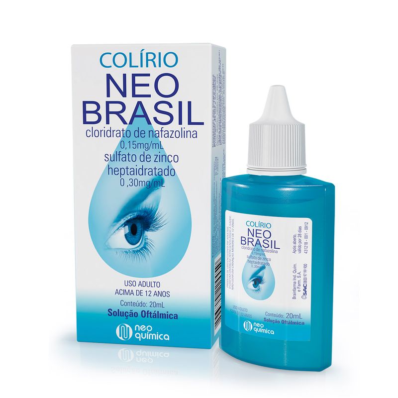Colírio Neo Brasil 20ml Elite Distribuidora