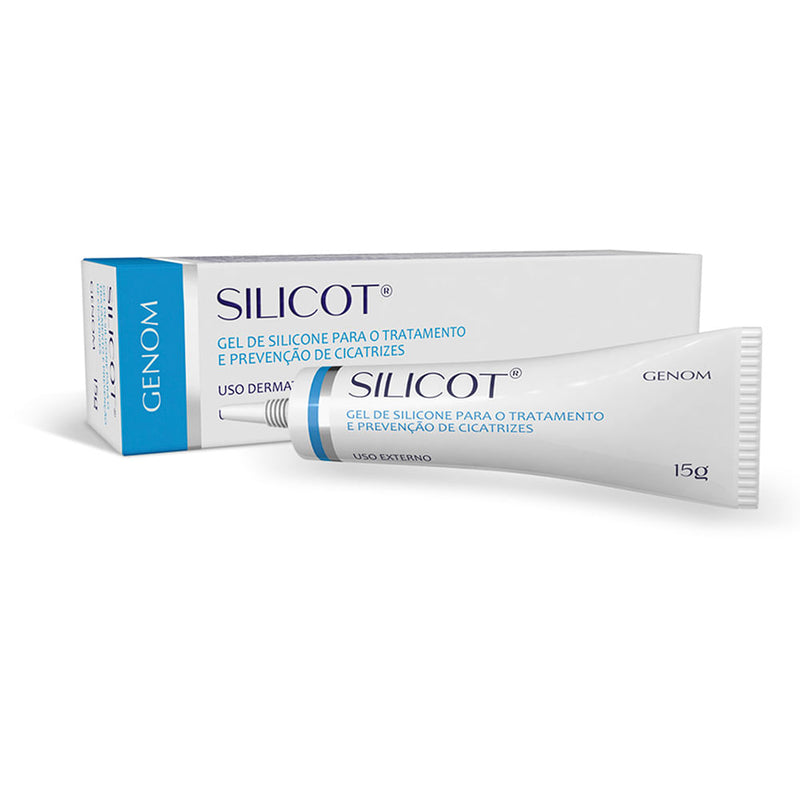 Gel de Silicone Silicot para Tratamento e Prevenção de Cicatrizes 15g