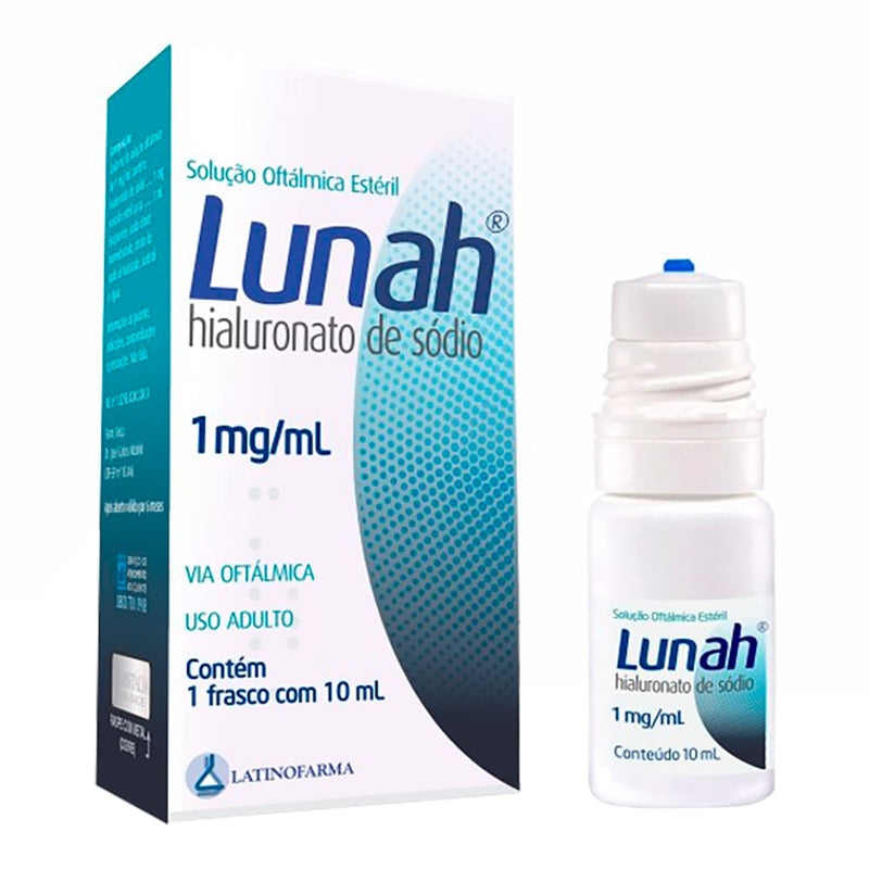 Colírio Lunah 1mg/ml Cristália 10ml