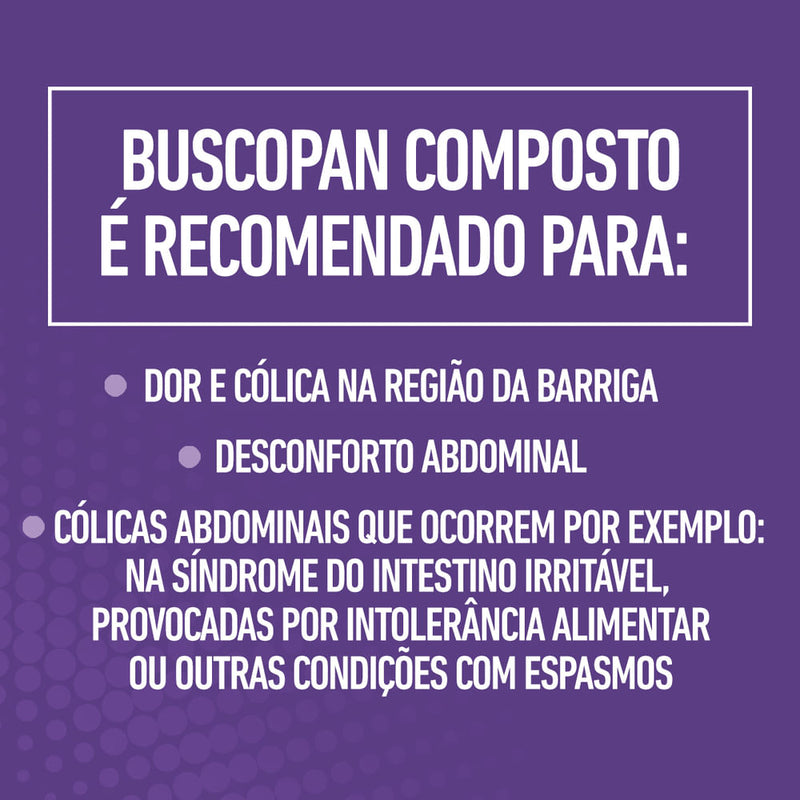 Buscopan Composto Com 20 Comprimidos Revestidos