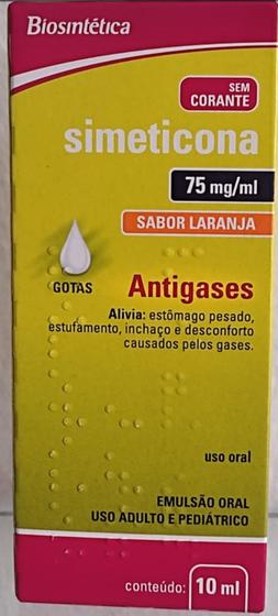 Simeticona Gotas Frasco Com 10 ML BIOSINTETICA - GENERICO