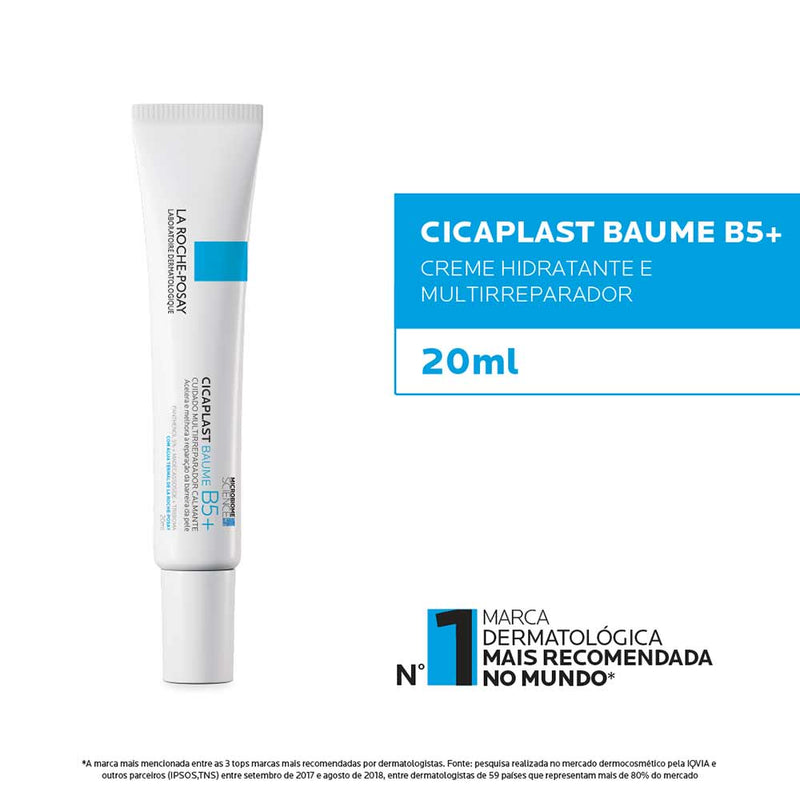 Hidratante Multirreparador Cicaplast Baume B5 Plus La Roche-Posay 20ml