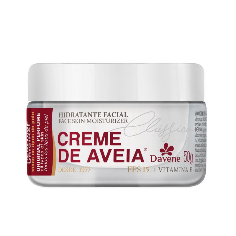 Hidratante Facial Creme de Aveia Clássico 50g - Davene