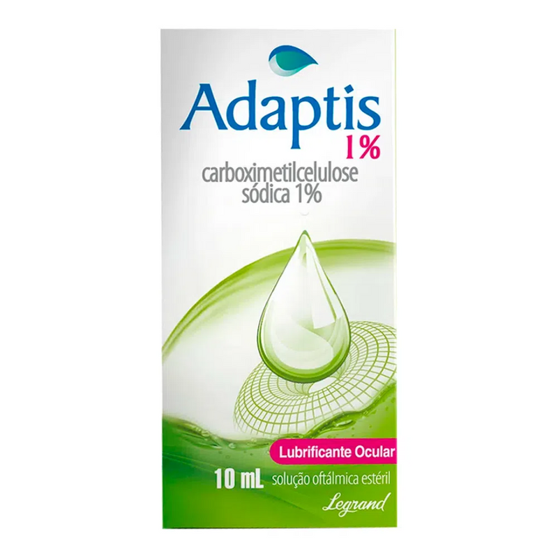 Colírio Adaptis 1% com 10ml