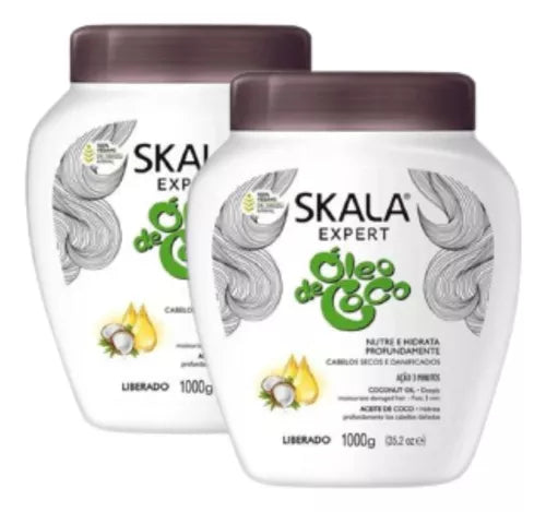 Creme de Tratamento Skala Expert Óleo de Coco 1 Kg.