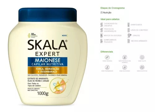 Creme de Tratamento Maionese Capilar Nutritiva