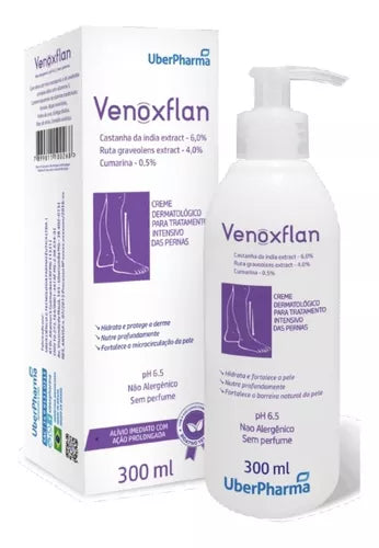 Venoxflan creme para pernas 300ml uberpharma