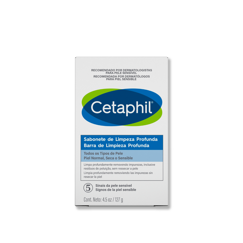 SABONETE EM BARRA CETAPHIL LIMPEZA PROFUNDA 127G