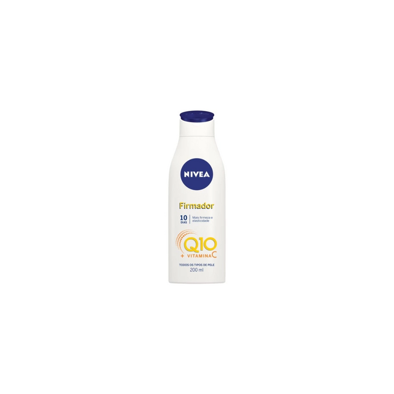 NIVEA LOÇÃO HIDRATANTE FIRMADOR Q10 + VITAMINA C TODOS OS TIPOS DE PELE 200ml