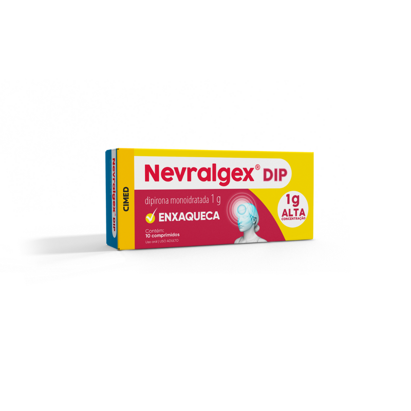 NEVRALGEX DIP 1GR CAIXA COM 10 COMPRIMIDOS