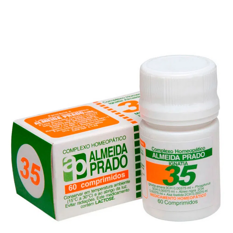 Complexo Homeopático Almeida Prado Nº35 60 Comprimidos