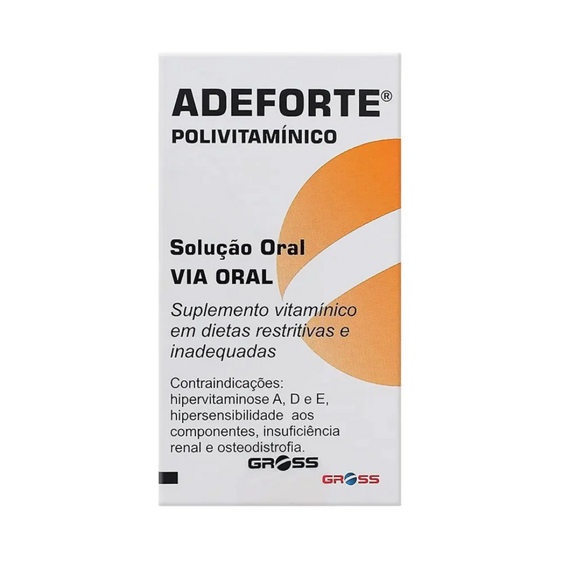 Suplemento Vitamínico Adeforte 10.000UI com 1 ampola de 3ml