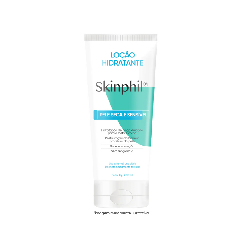 Loção Hidratante Skinphil 200ml