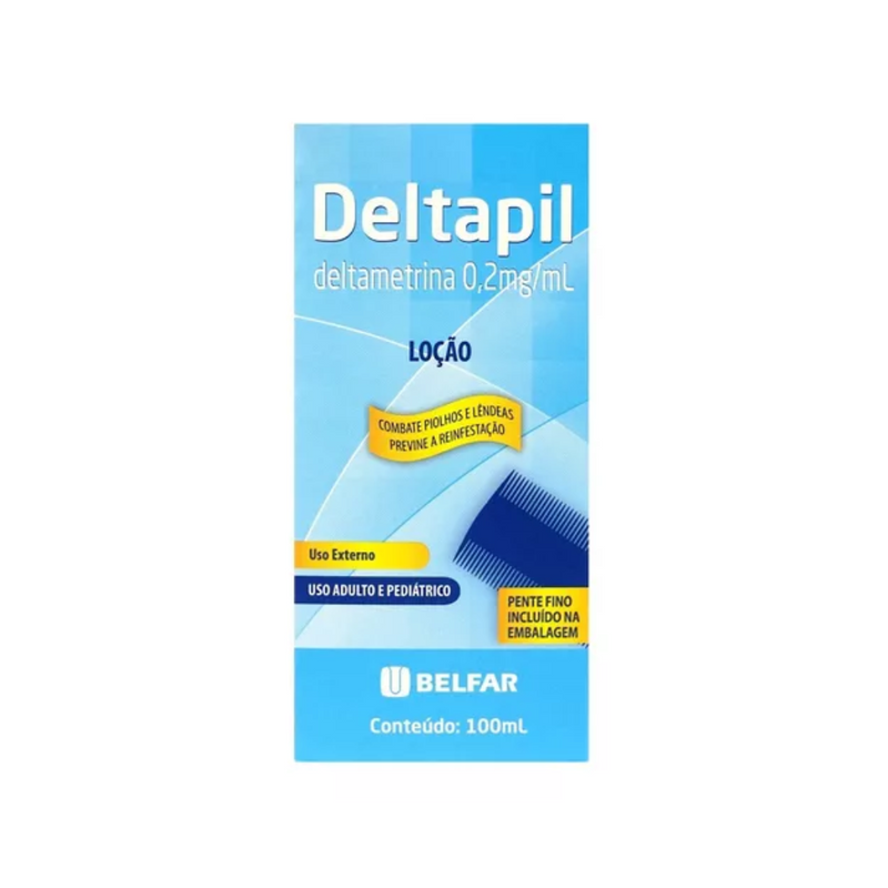Deltapil Deltametrina Loção 100ML - Belfar