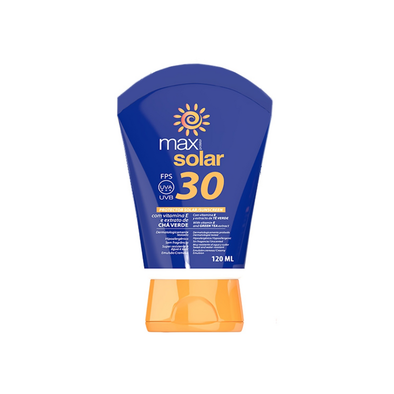 MAX PROTETOR SOLAR FPS 30 - 120 mL