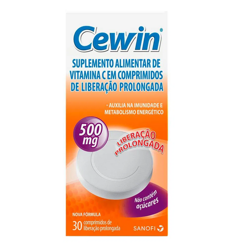 Vitamina C Cewin 500mg 30 Comprimidos