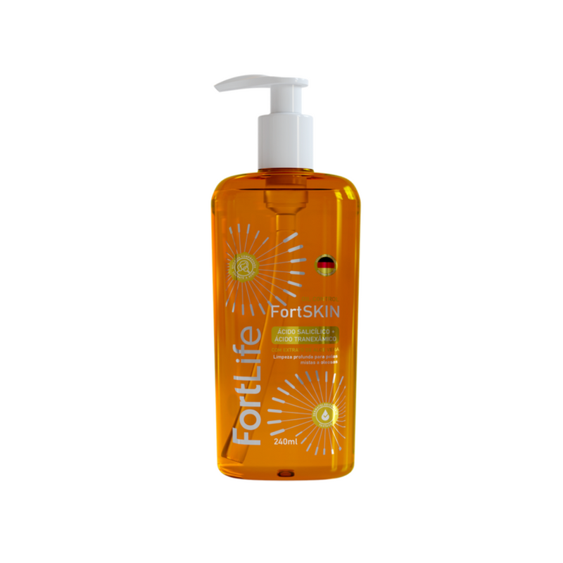 FORTSKIN OIL CONTROL SABONETE LÍQUIDO COM 240ML