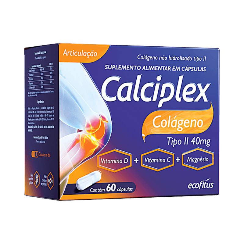 Calciplex 60 capsulas - ECOFITUS