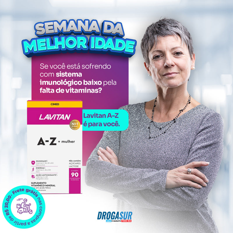 Lavitan a-z mulher 90 comprimidos - Suplemento vitamínico