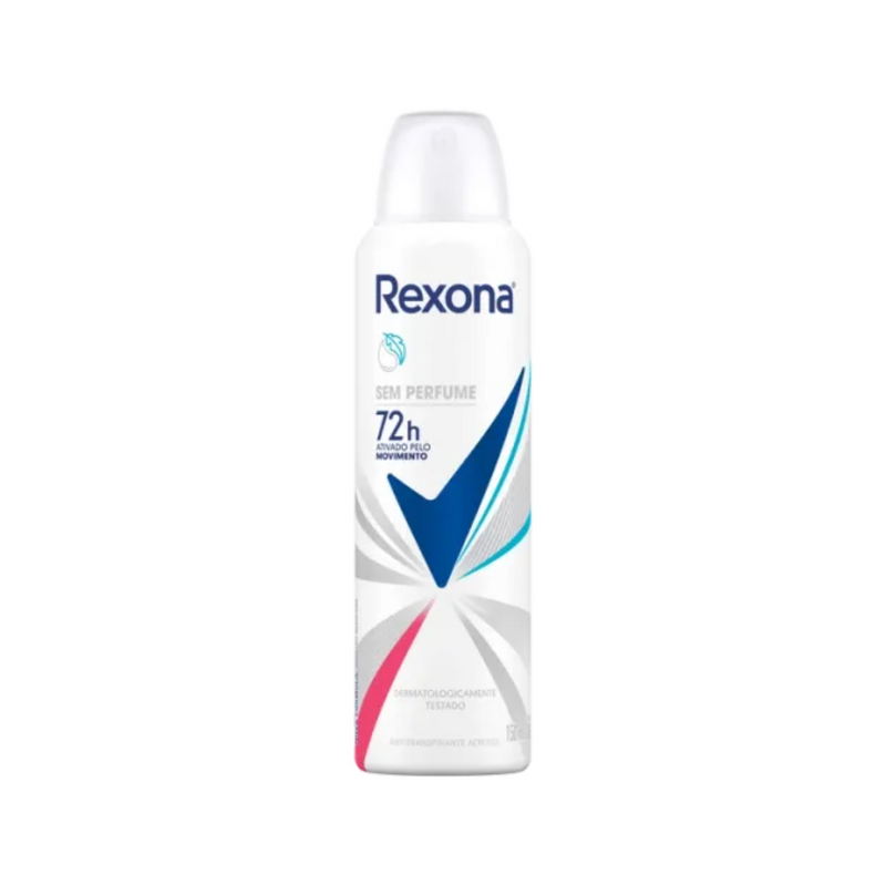 Antitranspirante Rexona Feminino Aerosol Sem Perfume 150ml