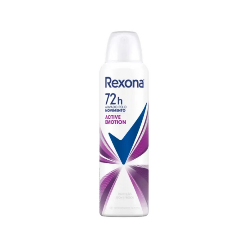 Antitranspirante Rexona Feminino Aerosol Active Emotion 150ml
