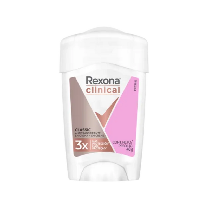 Antitranspirante Rexona Feminino Clinical 48g