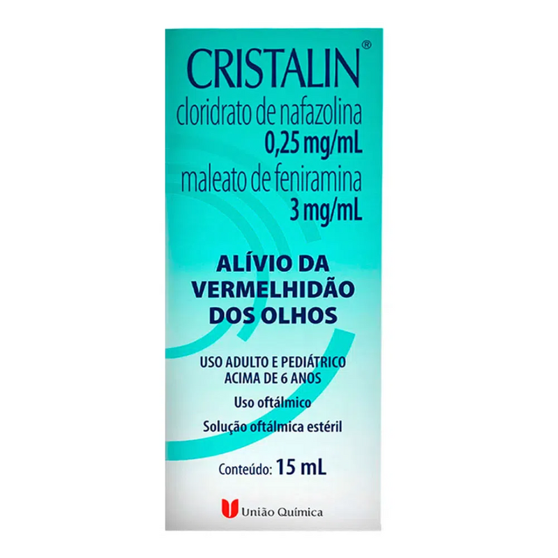 Cristalin Colírio União Química 15ml