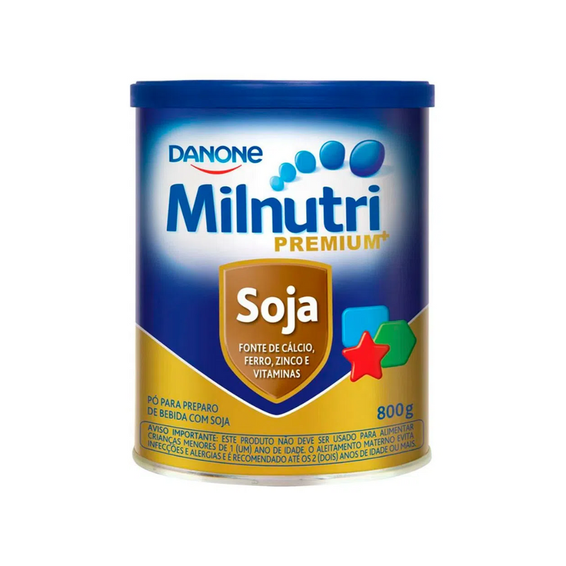Pó Para Preparo de Bebida Com Soja Danone Milnutri Premium 800g