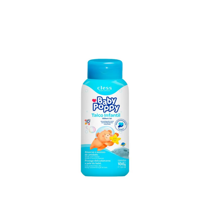 Baby Poppy -Talco Infantil 100g