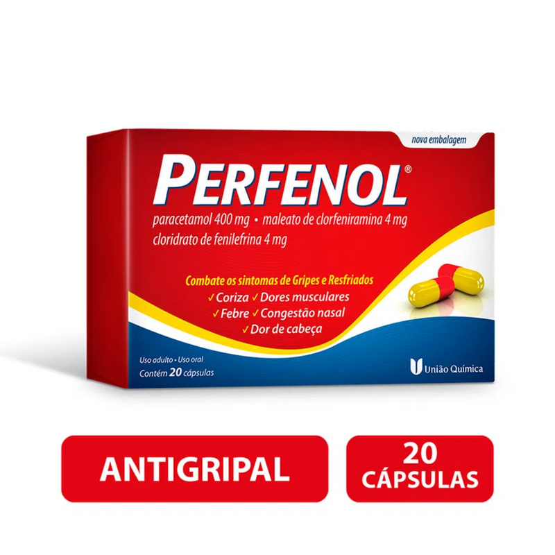 Perfenol 20 Cápsulas