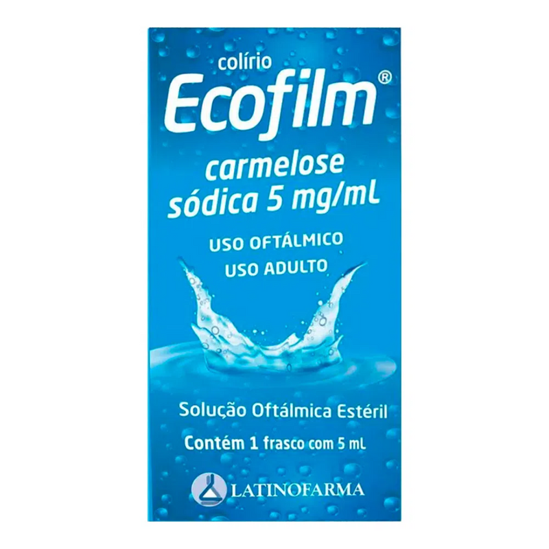 Colírio Ecofilm Latinofarma 5ml