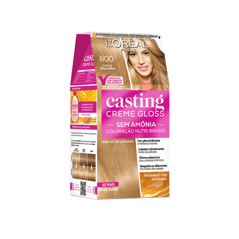 Casting Creme Gloss 800 Louro Baunilha