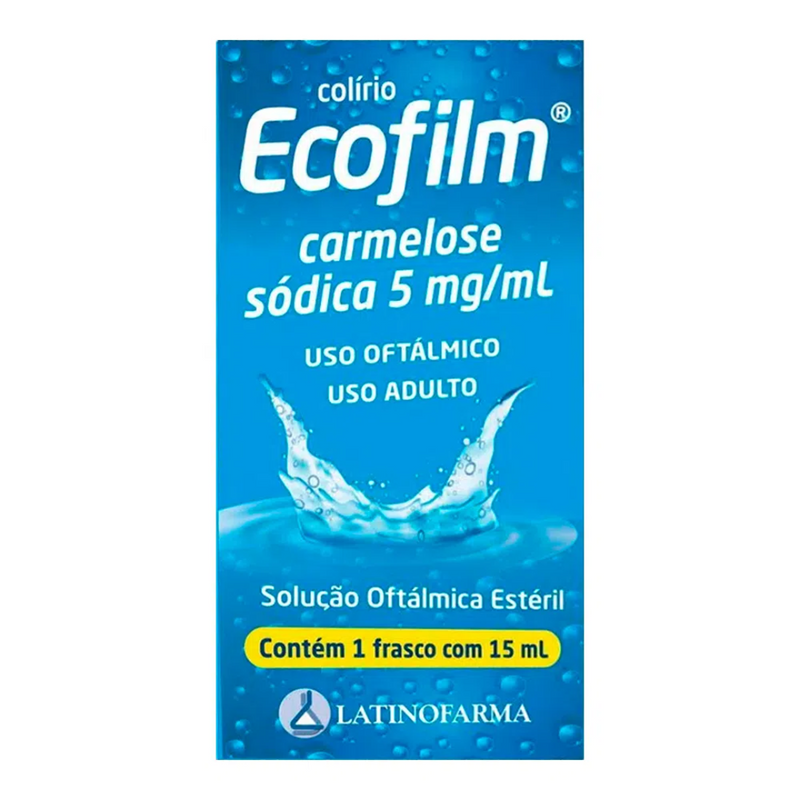 Colírio Ecofilm Latinofarma 15ml