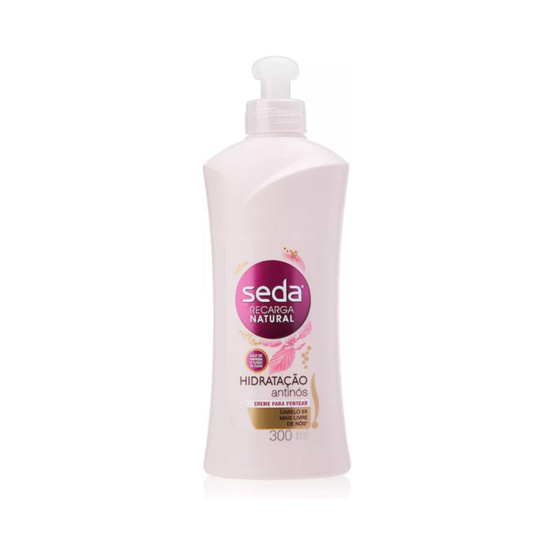 Creme Para Pentear Seda 300ml Hidratação Anti Nós