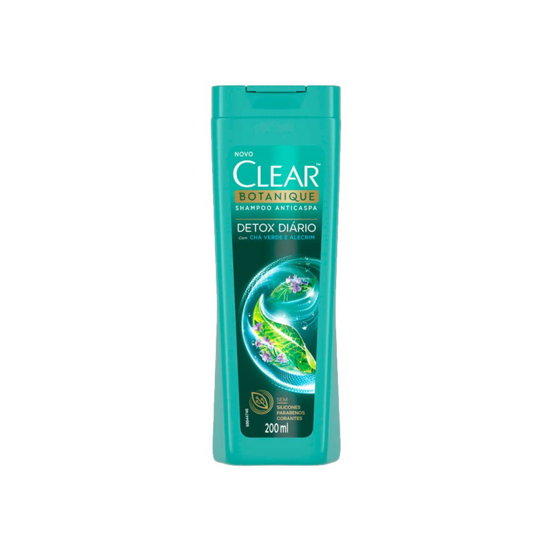 Shampoo Anticaspa Clear Detox Diário 400ml