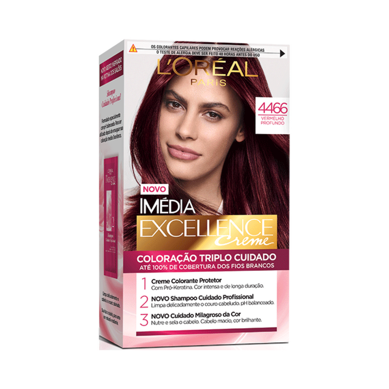Imedia Excellence 4.466 Vermelho Profundo