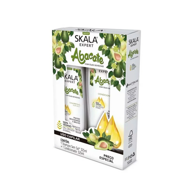 Kit Shampoo + Condicionador Skala Abacate 325ml