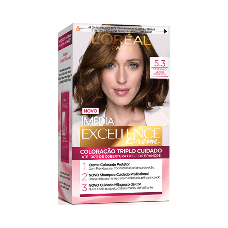 Imedia Excellence 5.3 Castanho Claro Dourado