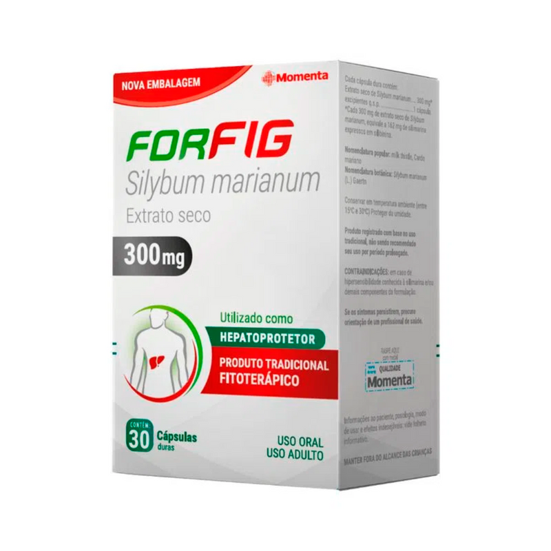 Forfig 300g Momenta Farma 30 Cápsulas