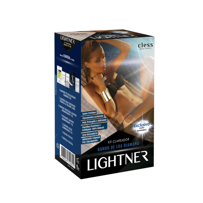 Kit Descolorante para pelos Lightner Banho de Lua Diamond