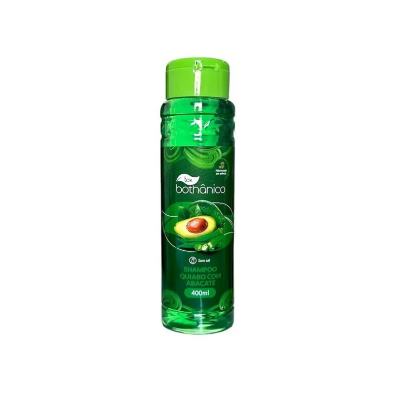 Shampoo Tok Bothânico Quiabo Com Abacate 400ml