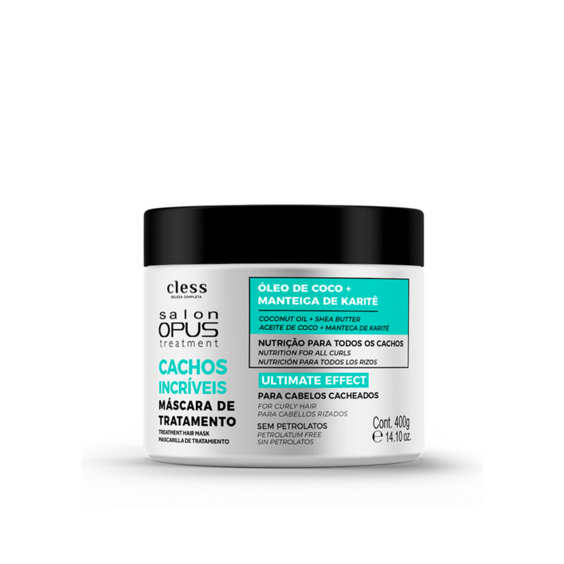 Máscara de Tratamento Salon Opus Cachos Incríveis 400g